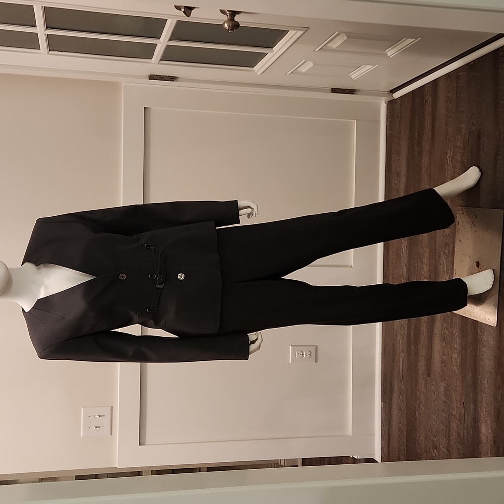 Calvin Klein Grey Women's Suit with belt